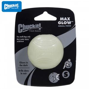 [척잇] 맥스글로우(야광) 볼-S/애견장난감