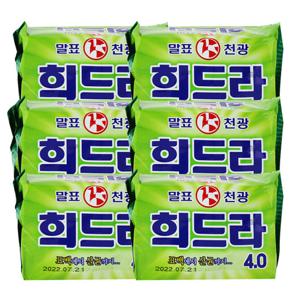 (6개)천광 말표 세탁비누 희드라 4.0 400g