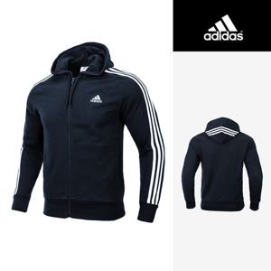 아디다스 에센셜 3S 프렌치테리 후드집업(IC0434)자켓