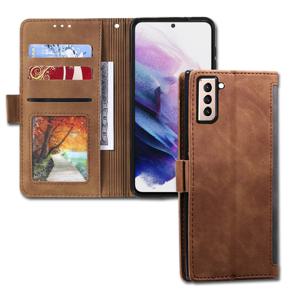 데켄스 갤럭시S23울트라 심플 카드 지갑 가죽 폰 케이스 M712