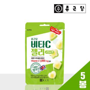 종근당 영국산비타민C 함유 비타씨 젤리 샤인머스캣 42g x 5봉