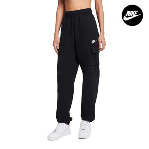 나이키 우먼스 미드라이즈 기모 카고 조거팬츠 DQ5196-010