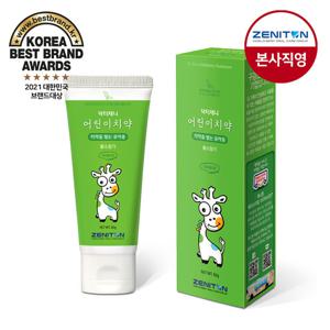 닥터제니 어린이치약(저불소) 60g