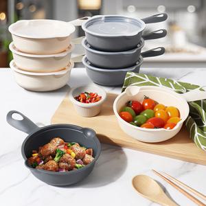 손잡이쿡앤밥 500ml 10P 냉동국 밥보관용기 소분 밥팩