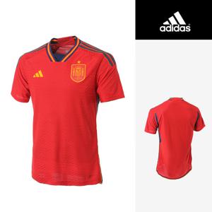 아디다스 스페인 22 홈 어센틱 저지(HE2021)축구 반팔