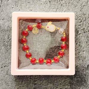 에코벨 행운 옥토끼 팔찌/건강기원 쥬얼리 악세사리