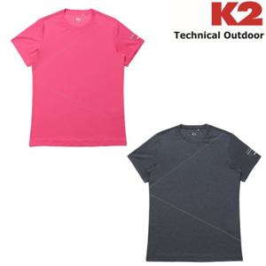 K2 여성 오싹 다이나믹 반팔 라운드티 GWM21224