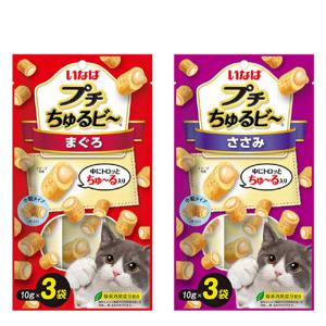 이나바 챠오 쁘띠츄르비 10g 3개입 고양이간식