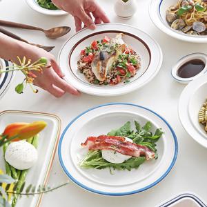 시라쿠스 메이플 오발볼 플레이팅접시 파스타접시 7종