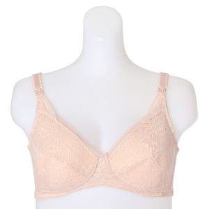 [마더피아]노와이어 레이스패드 임신수유 브래지어RBR6110SK+아기손수건