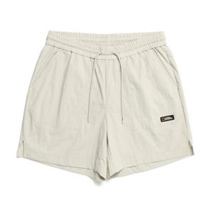 내셔널지오그래픽 N232WHP980 여성 우븐 하프팬츠 BEIGE