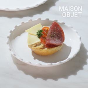 [로얄베일] 구뜨 화이트 15cm 앞접시 4P