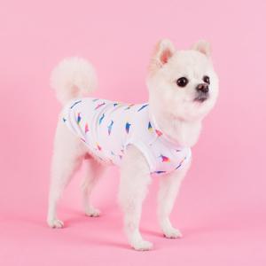 루비디 레인보우 메쉬 민소매 S~XL 강아지나시/강아지여름옷