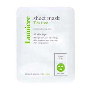 [레디] 루미에르 시트 마스크팩 티트리 피부 진정 피지 관리