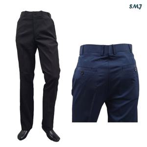 SMJ980 잔피엘 정장바지 일자 스판 노턱 남성 지지미 옴 여름