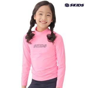 스키즈 여아 남아 6002RPK 래쉬가드 상의 라이트핑크