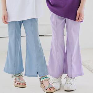 [제니]제니 JN 골지 트임 바지 봄 가을 여아 주니어 초등학생 면혼방 부츠컷 팬츠