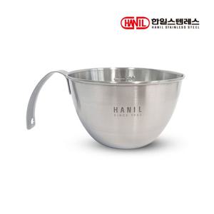 한일스텐레스 손잡이 계량 믹싱볼 500ml