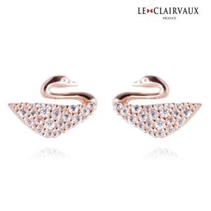 르클레보 뷰티스완 실버귀걸이/SE238594