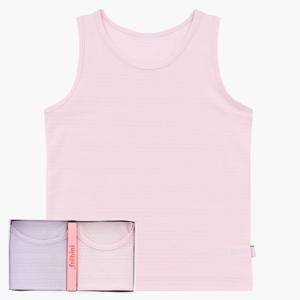 프레비니 쿨 인견 여 아동 나시 런닝 2매 세트 JHGRZ032