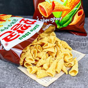 롯데제과 꼬깔콘 군옥수수맛 134g / 국민간식 스낵