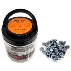 육각너트 메탈 1/4인치 HN131