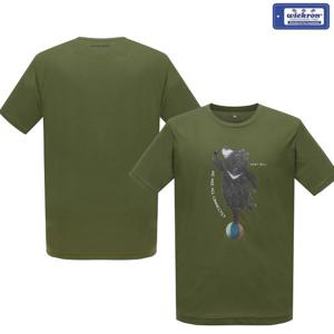 [몽벨] 공용 위크론 반달곰 라운드티 ML3DMURH761