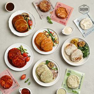 [다신샵] 오븐스팀 닭신 닭가슴살 스테이크 5종 5+5팩 / 국내산 닭가슴살