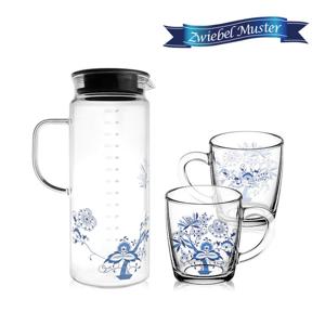 쯔비벨무스터 글라스물병 1400ml+글라스머그 중형2p 기획