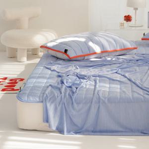 [누비지오] 스파쿨링 냉감 여름 홑이불 베개세트 Q