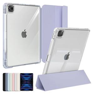 아이패드프로 11인치 3 4 5 6세대 투웨이 세로거치 슬라이드 애플펜슬수납 투명 커버 케이스 IF-67