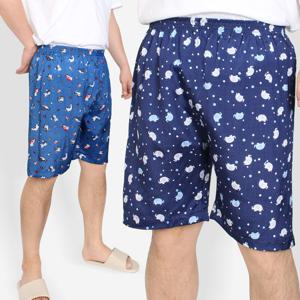 이브바바 남성 여름 국산 인견 5부 캐릭터 파자마 잠옷 반바지