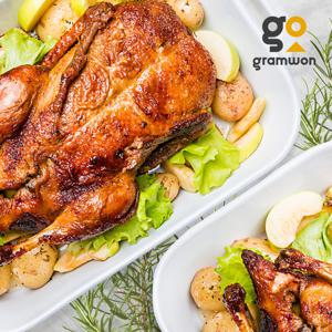 통 훈제 오리 완포 900g 오리고기