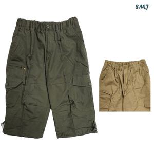 SMJ346 남자 7부 카고 반바지 남성 밴드겸용 면반바지 7부바지