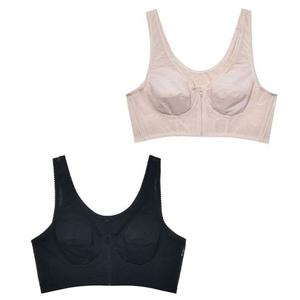 (보엠) 파워넷 원단 앞지퍼 보정 브라