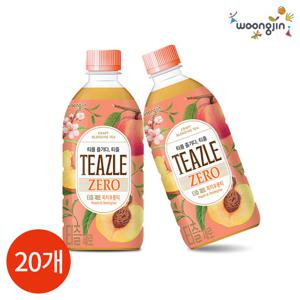 웅진 티즐 피치 제로 우롱티 500ml x 20PET