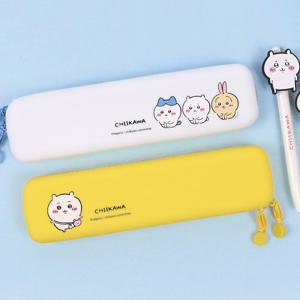 먼작귀 심플 실리콘 필통 치이카와 농담곰 펜 파우치