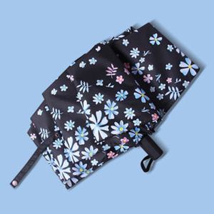 플라워패턴 UV차단 우양산 고급 수동 3단우산_AT19