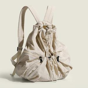 나일론 백팩 조리개 형식 오픈 가벼운 여행용 가방