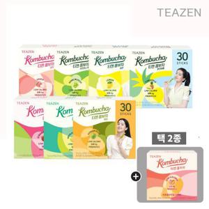 티젠 콤부차 30스틱*2박스(맛 선택)+망고 30스틱
