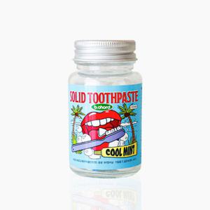 [비코드에코] 고체치약 유리병 60정