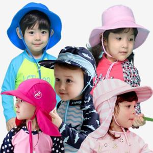 [리틀맘]유아 아동 플랩캡 썬햇 자외선차단모자 균일가