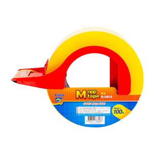 [알파] OPP박스테이프 컷터기 세트 48mm*100M(투명)