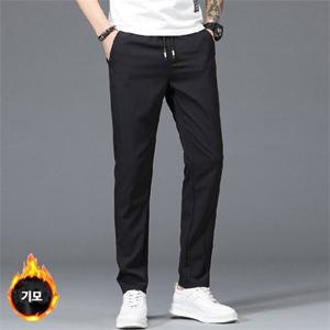 [잇백잇슈][잇백잇슈] 남자겨울밴딩팬츠 기모안감 면바지 스트링