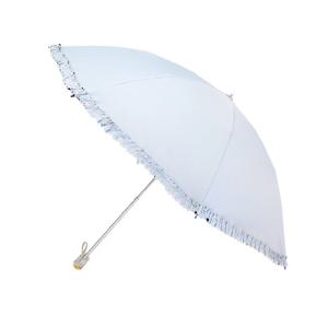 [루이까또즈(우양산)]밑단 프릴 암막코팅 양산 MPLQP40078