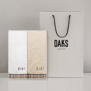 닥스 바스켓체크세면2매 선물세트