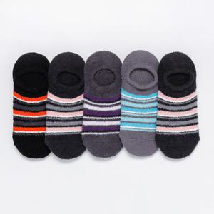 아놀드파마 여성 극세사 페이크삭스 수면 양말 덧신 5족