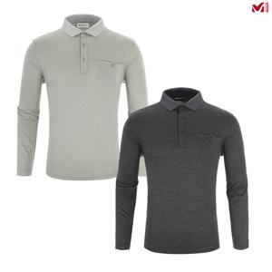 밀레 남자 봄여름 긴팔 시그니처L 카라티 MVRST405