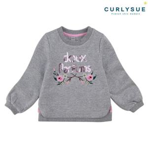 [컬리수] 플라워자수 맨투맨티셔츠 CNS1GATS05