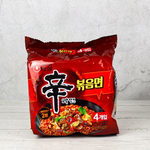 농심 신라면볶음면 멀티팩 131g(4개입)/ 볶음라면